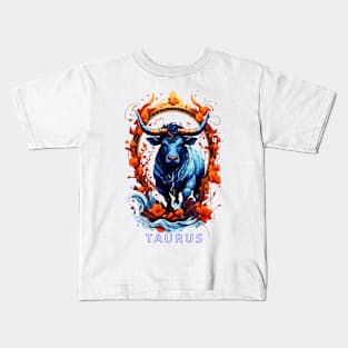 Zodiac sign Taurus T-shirt Kids T-Shirt